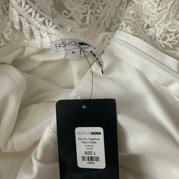 Fashion Nova White Maxi Dress - Picture 9 of 10